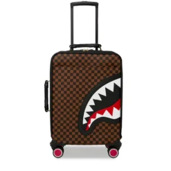 Trolley Cabina Semirigido 4 Ruote SPRAYGROUND stampa Sawtooth Sharks in Paris