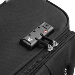 Trolley Cabina Semirigido 4 Ruote RONCATO Linea Lite Soft colore Nero Fumo
