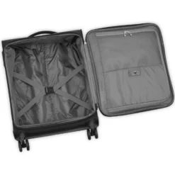 Trolley Cabina Semirigido 4 Ruote RONCATO Linea Lite Soft colore Nero Fumo