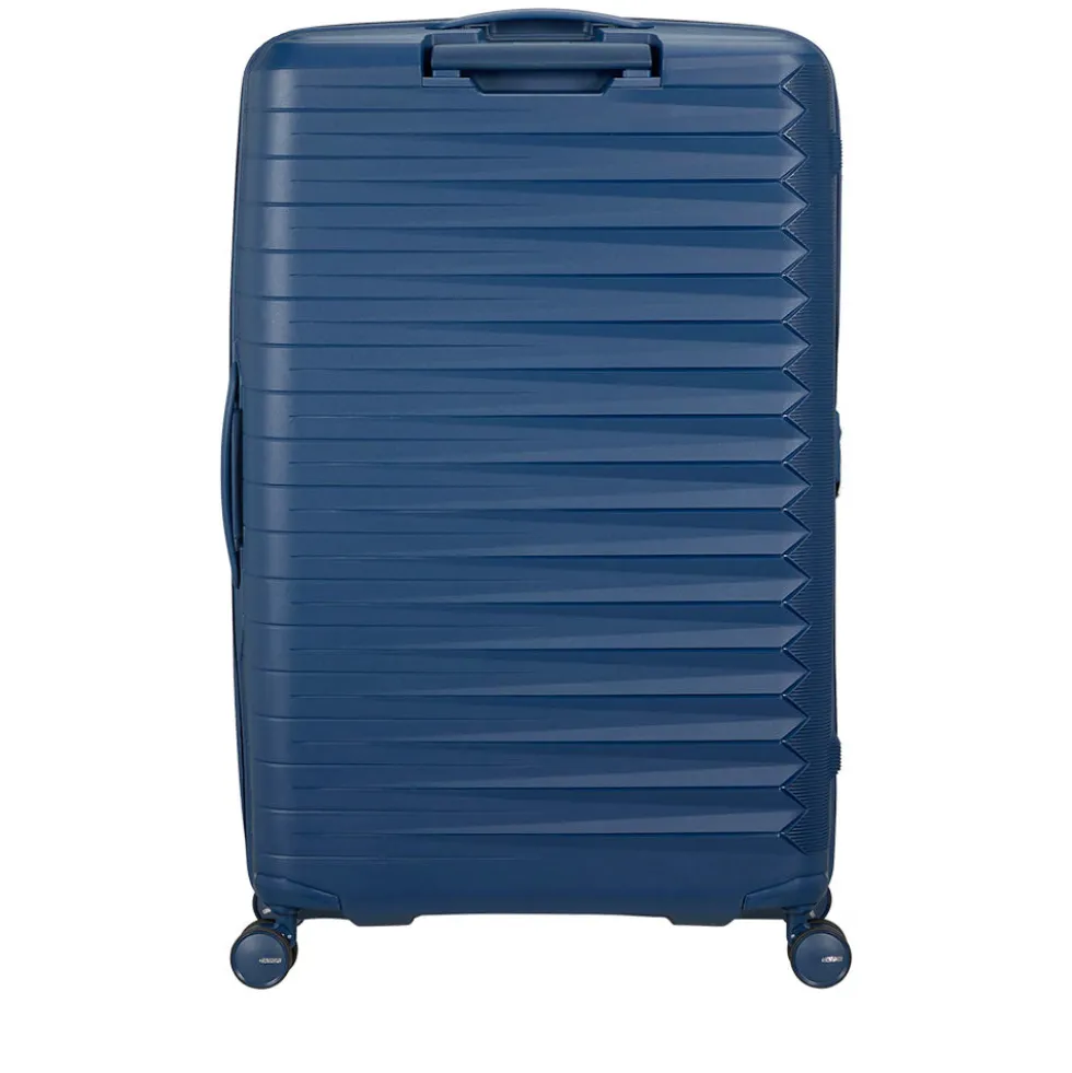 Trolley Grande Rigido Espandibile 4 Ruote AMERICAN TOURISTER linea FastForward colore Navy Blue