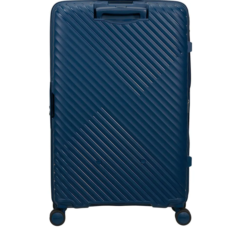 Trolley Grande Rigido Espandibile AMERICAN TOURISTER linea Diablast colore Darkwave Blue