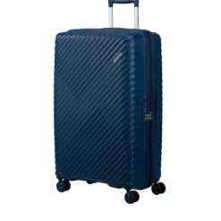 Trolley Grande Rigido Espandibile AMERICAN TOURISTER linea Diablast colore Darkwave Blue