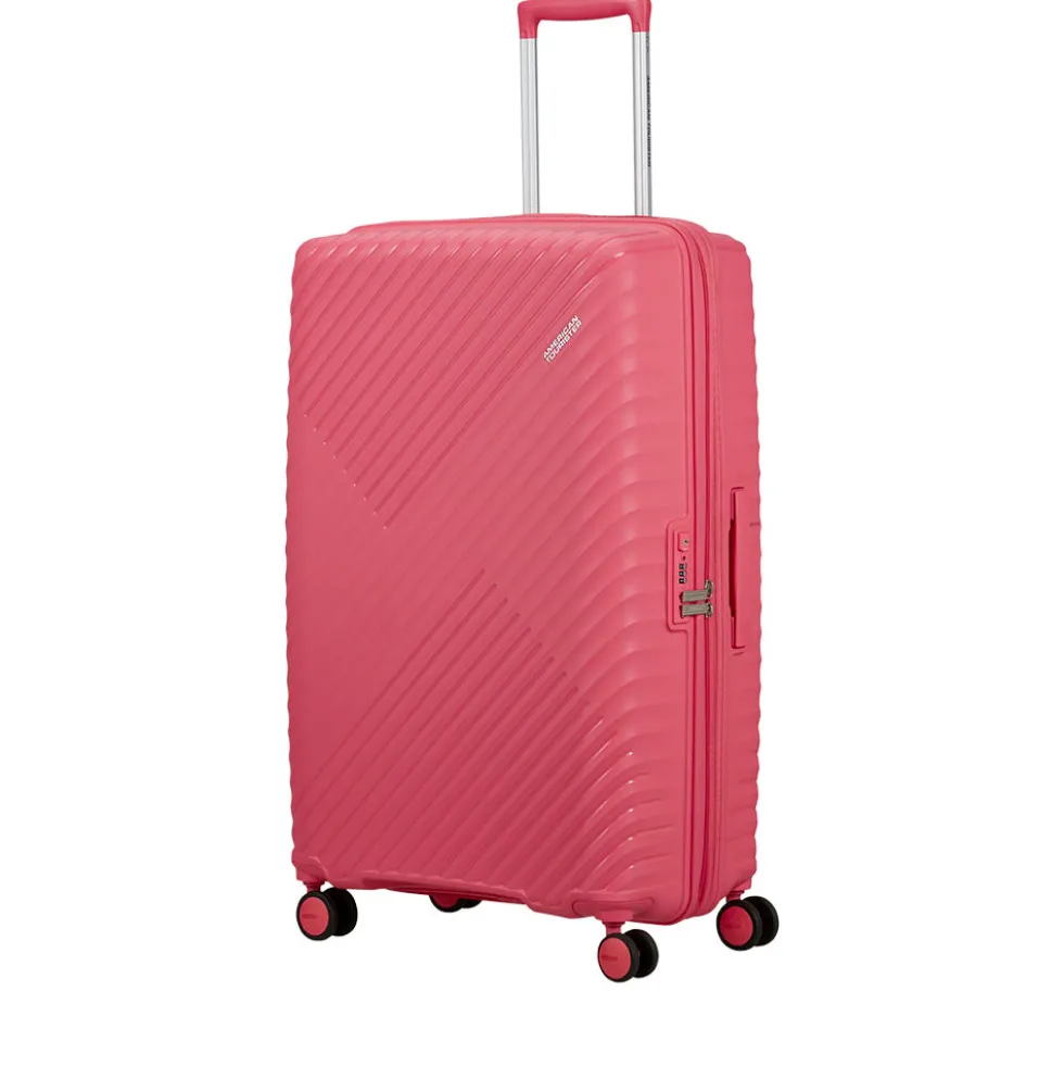 Trolley Grande Rigido Espandibile AMERICAN TOURISTER linea Diablast colore Pink Glitch