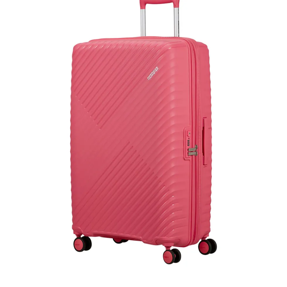 Trolley Grande Rigido Espandibile AMERICAN TOURISTER linea Diablast colore Pink Glitch