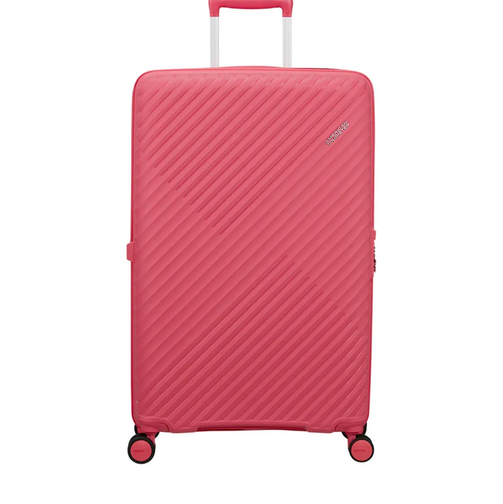 Trolley Grande Rigido Espandibile AMERICAN TOURISTER linea Diablast colore Pink Glitch