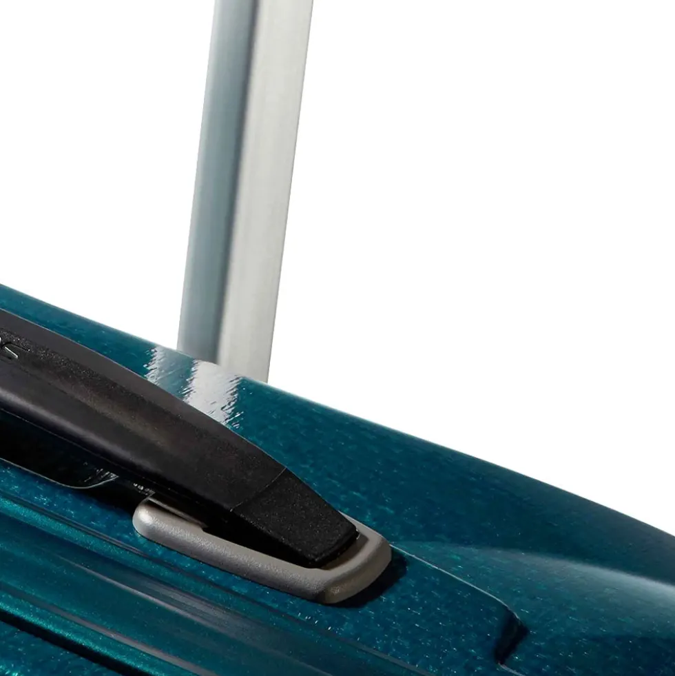 Trolley Grande Rigido 4 Ruote SAMSONITE linea Lite-Shock Blu Petrolio