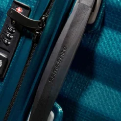 Trolley Grande Rigido 4 Ruote SAMSONITE linea Lite-Shock Blu Petrolio