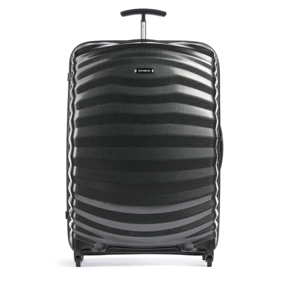 Trolley Grande Rigido 4 Ruote SAMSONITE linea Lite-Shock Nero