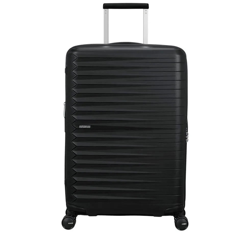 Trolley Medio Rigido Espandibile 4 Ruote AMERICAN TOURISTER linea FastForward colore Flash Black