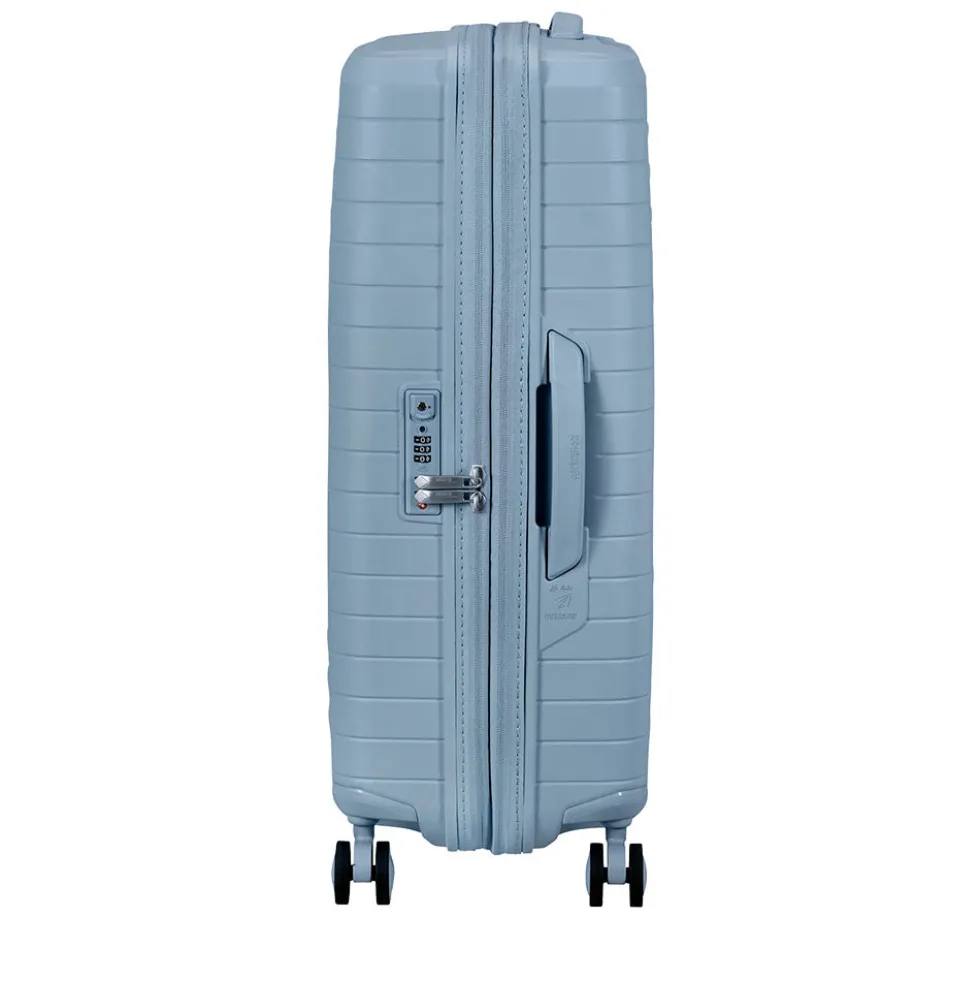 Trolley Medio Rigido Espandibile 4 Ruote AMERICAN TOURISTER linea FastForward colore Steel Blue