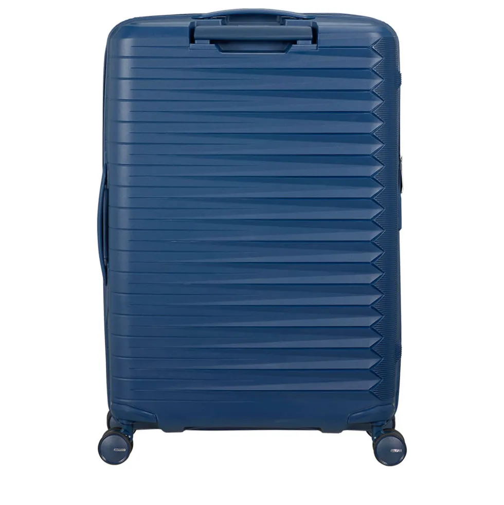 Trolley Medio Rigido Espandibile 4 Ruote AMERICAN TOURISTER linea FastForward colore Navy Blue