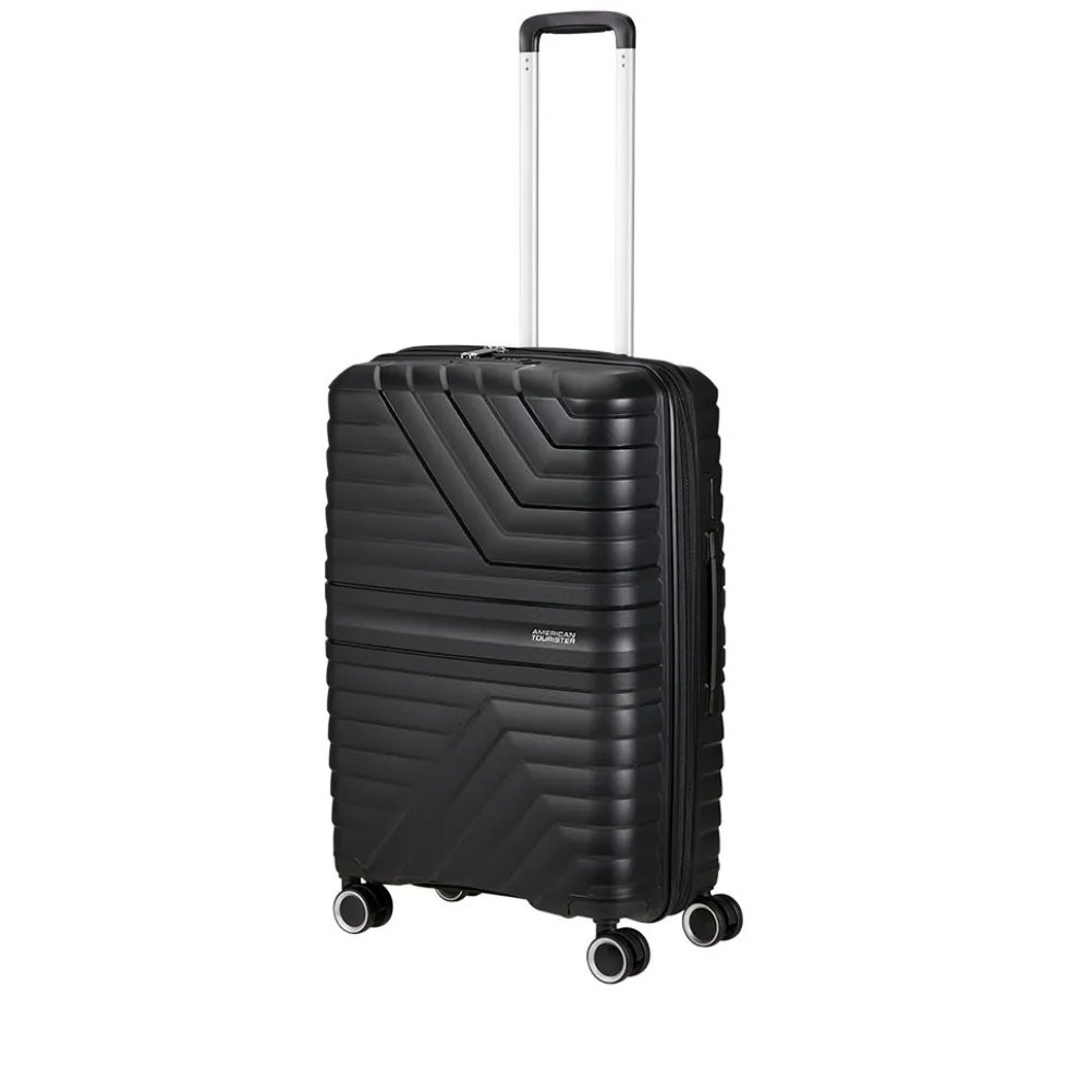 Trolley Medio Rigido Espandibile 4 Ruote AMERICAN TOURISTER linea Flytwist colore Shadow Black