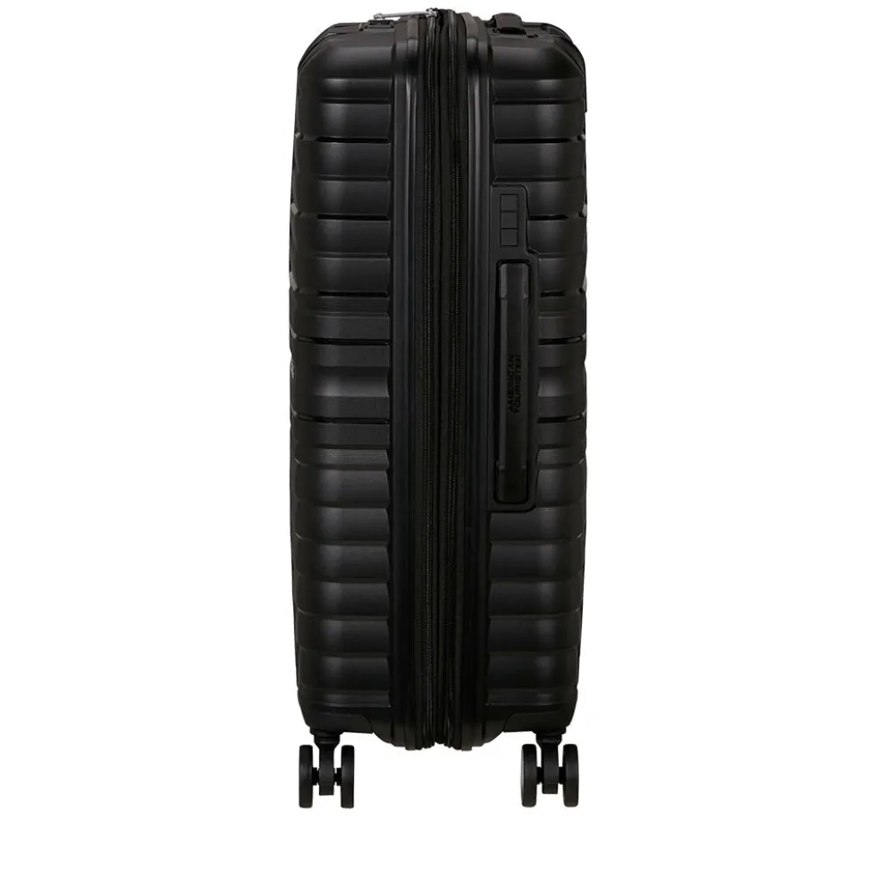 Trolley Medio Rigido Espandibile 4 Ruote AMERICAN TOURISTER linea Flytwist colore Shadow Black