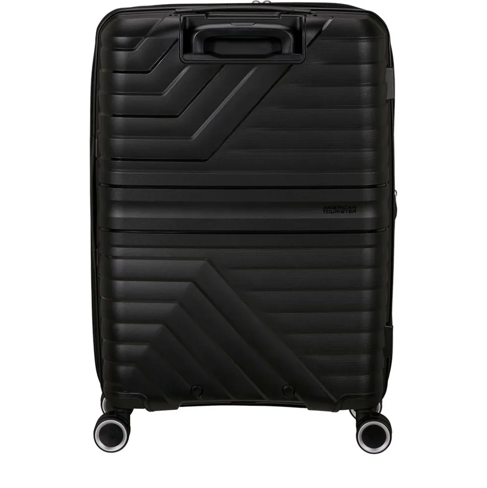 Trolley Medio Rigido Espandibile 4 Ruote AMERICAN TOURISTER linea Flytwist colore Shadow Black