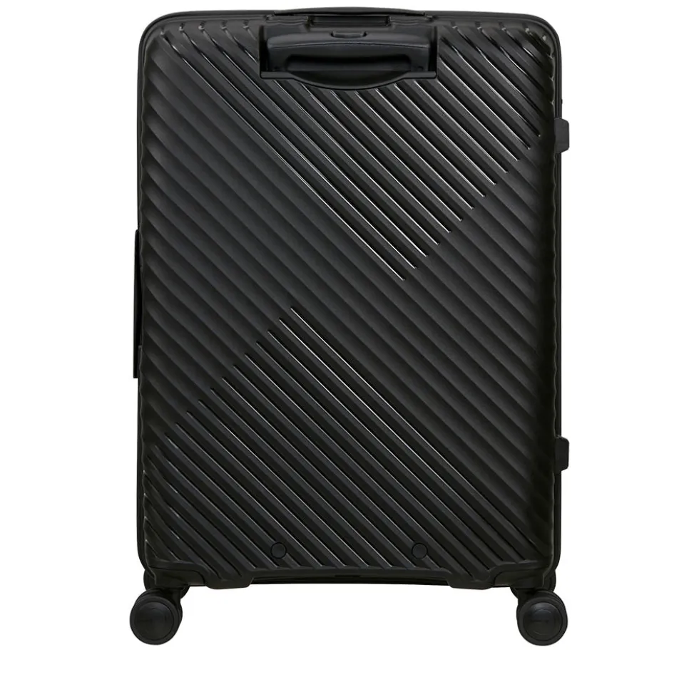Trolley Medio Rigido Espandibile AMERICAN TOURISTER linea Diablast colore Black Code