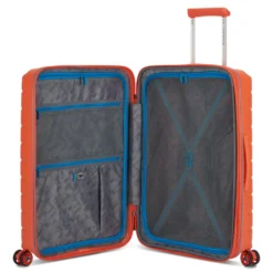 Trolley Rigido Medio Espandibile 4 Ruote RONCATO Linea B-Flying colore Arancio Brillante