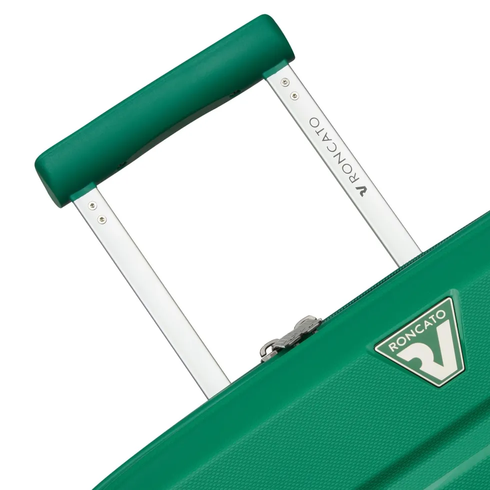 Trolley Rigido Medio Espandibile 4 Ruote RONCATO Linea B-Flying colore Verde Brillante