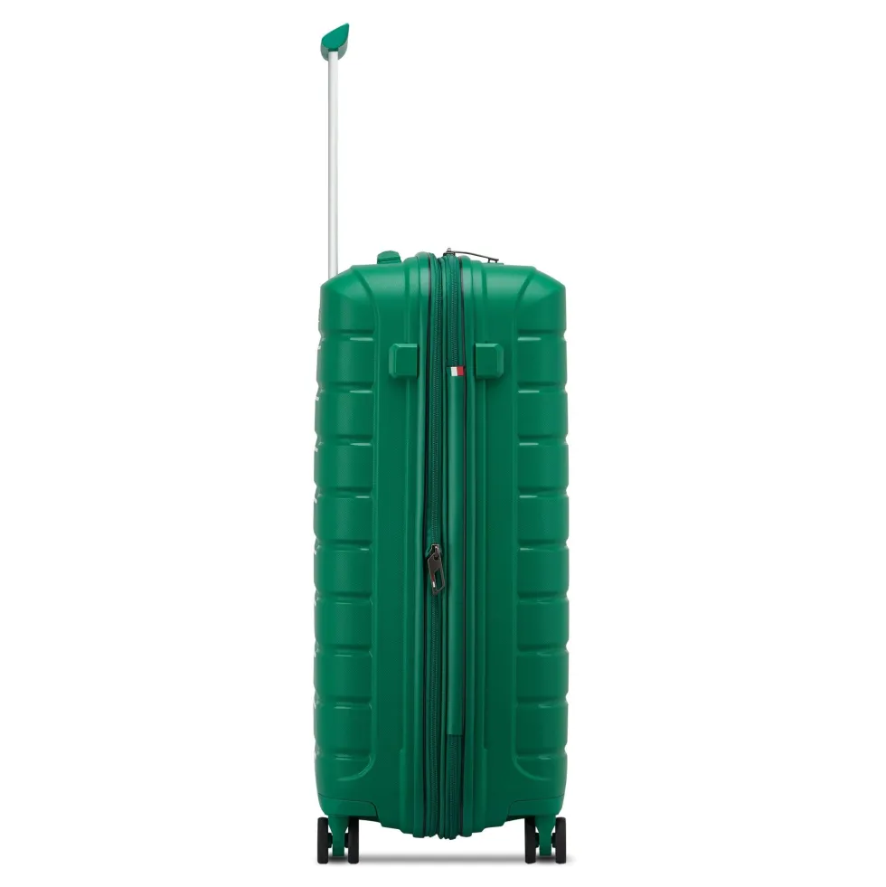 Trolley Rigido Medio Espandibile 4 Ruote RONCATO Linea B-Flying colore Verde Brillante