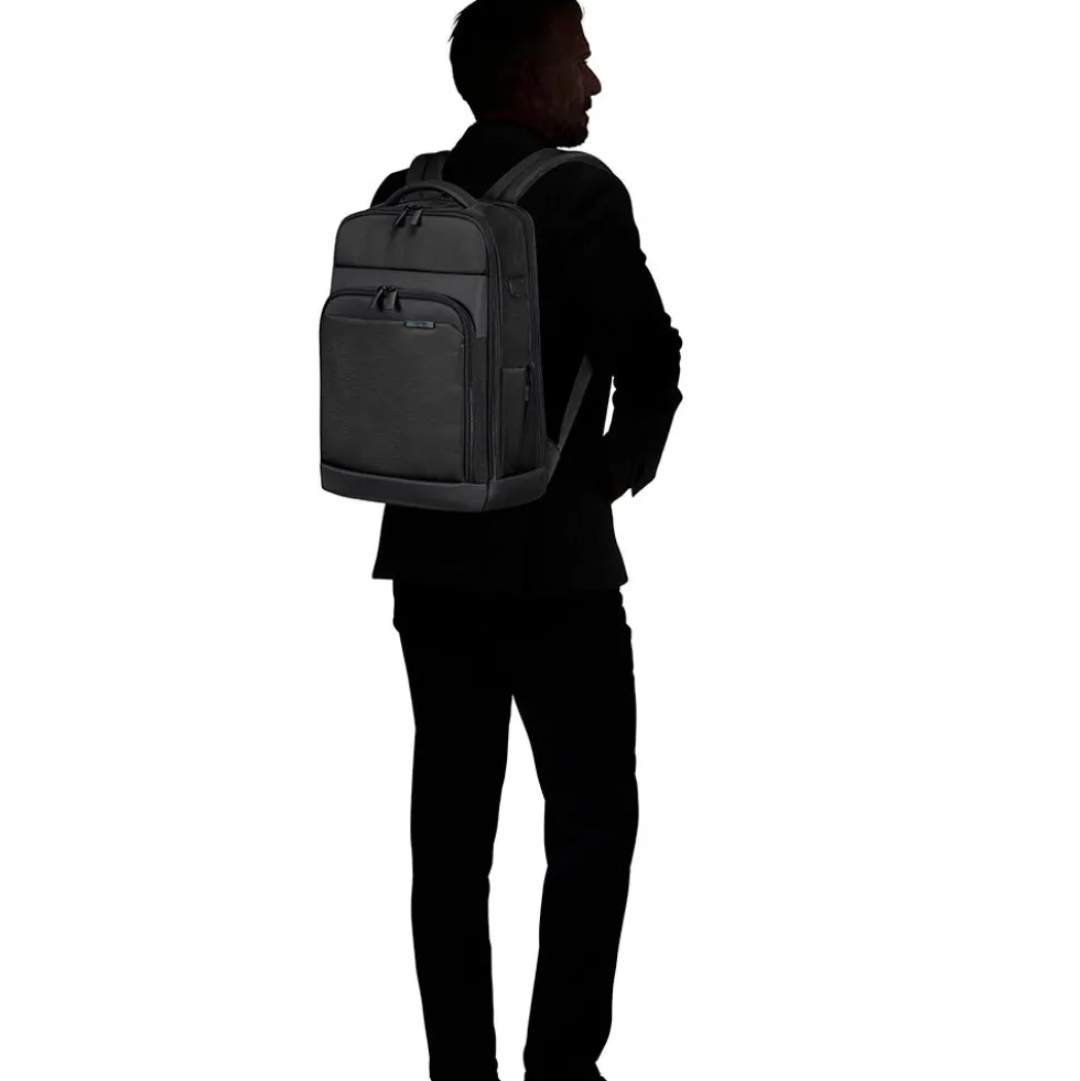 Zaino Business Porta Pc 15,6" SAMSONITE linea Mysight in Tessuto Nero