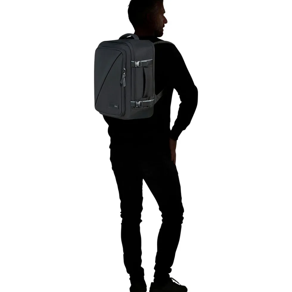 Zaino da Viaggio Underseat AMERICAN TOURISTER linea Take2cabin in Tessuto Nero