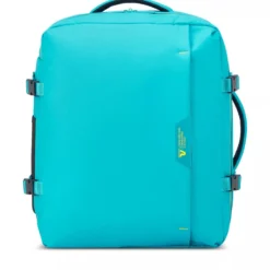 Zaino da Viaggio Underseat RONCATO linea Wanderline in Tessuto Gommato Turchese
