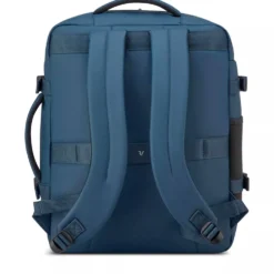 Zaino da Viaggio Underseat RONCATO linea Wanderline in Tessuto Gommato Blu Notte