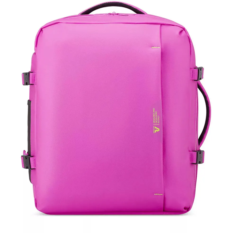 Zaino da Viaggio Underseat RONCATO linea Wanderline in Tessuto Gommato Fucsia