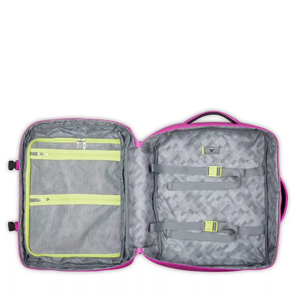 Zaino da Viaggio Underseat RONCATO linea Wanderline in Tessuto Gommato Fucsia