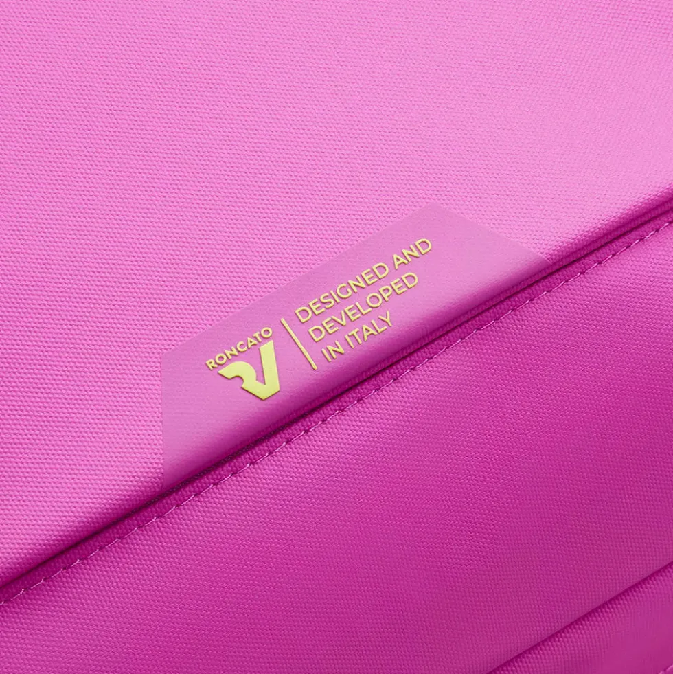 Zaino da Viaggio Underseat RONCATO linea Wanderline in Tessuto Gommato Fucsia