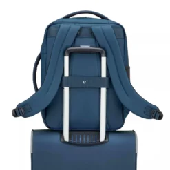Zaino da Viaggio Underseat Small RONCATO linea Wanderline in Tessuto Gommato Blu Notte
