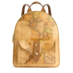 Zaino Donna 1A Classe Alviero Martini linea Escape Geo stampa Geo Classic e Cuoio LE64