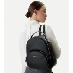 Zaino Donna LIU JO Better effetto Bottalato Nero