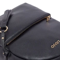 Zaino Donna LIU JO Better stampa Bottalata Nera con Charm