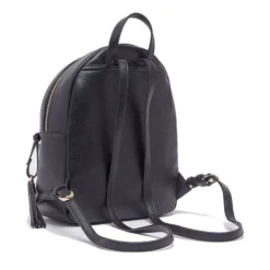 Zaino Donna LIU JO Better stampa Bottalata Nera con Charm