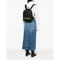 Zaino Donna LOVE MOSCHINO linea Bold Bag colore Nero