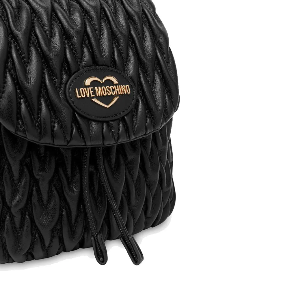 Zaino Donna LOVE MOSCHINO Trapuntato Nero