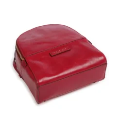 Zaino Donna Medio THE BRIDGE linea Elettra in Pelle Rosso Berry