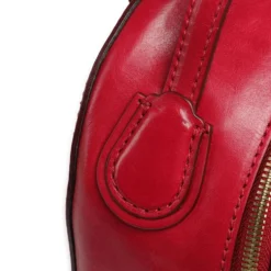 Zaino Donna Medio THE BRIDGE linea Elettra in Pelle Rosso Berry