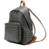 Zaino Donna POLLINI linea Heritage Logo Classic Nero e Marrone