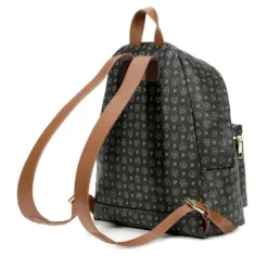 Zaino Donna POLLINI linea Heritage Logo Classic Nero e Marrone