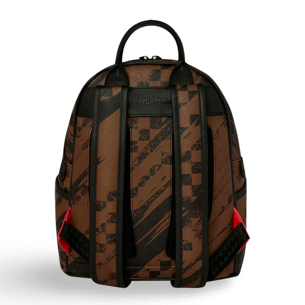 Zaino Small SPRAYGROUND stampa Smeared Grunge Savage