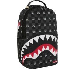 Zaino Unisex SPRAYGROUND stampa Gray Peeking Character Check
