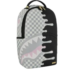 Zaino Unisex SPRAYGROUND stampa Cream Check Unfinished Shark DLXSV