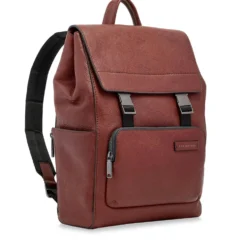 Zaino Uomo con Pattina THE BRIDGE linea Ludovico in Pelle Marrone