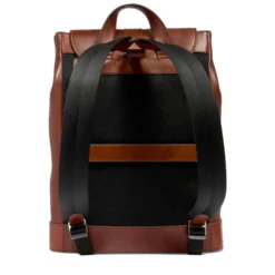 Zaino Uomo con Pattina THE BRIDGE linea Giacomo in Pelle Marrone
