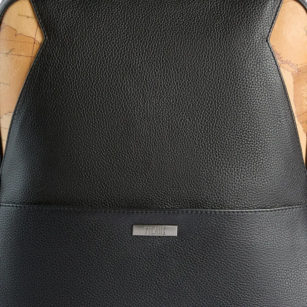Zaino Uomo Porta Pc 14" 1A Classe Alviero Martini linea Western Leather in Pelle Nera LD05