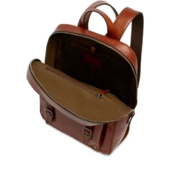 Zaino Uomo THE BRIDGE linea Galileo in Pelle Marrone